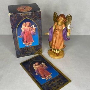 Vintage 1997 Fontanini Celeste Angel Limited Edition 5” Nativity Figure